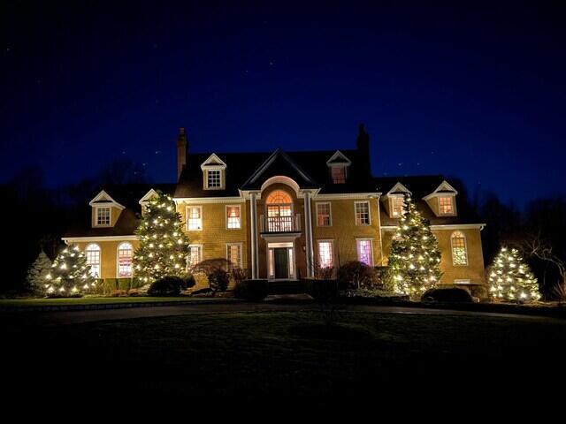 Holiday Lights in Easton, CT