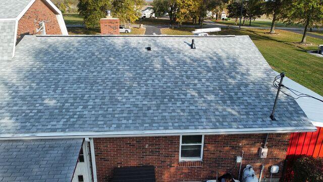 Close Up of New Roof