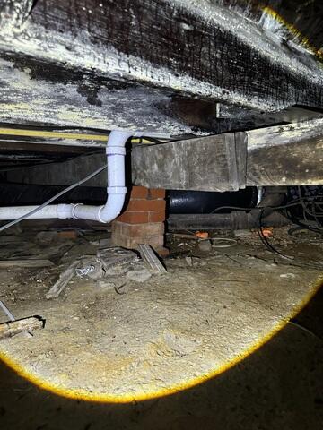 Crawl Space Moisture Damage