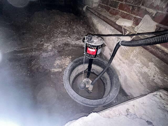 Old Sump Pump