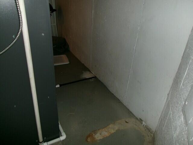 Before Sump Pump Install