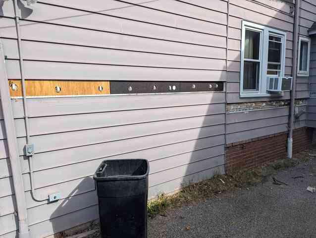 Siding Taken Off and Put Back On