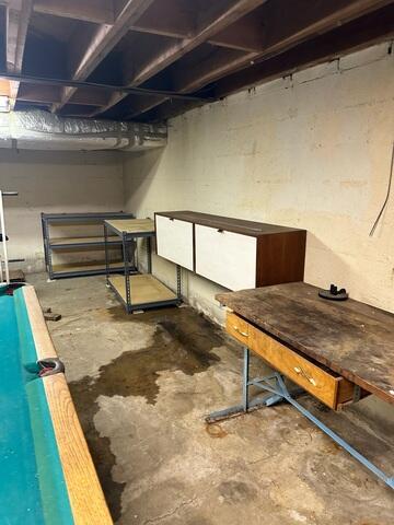 Water entering the basement