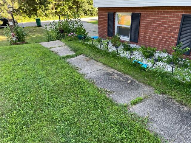 Side Walk Around the Building