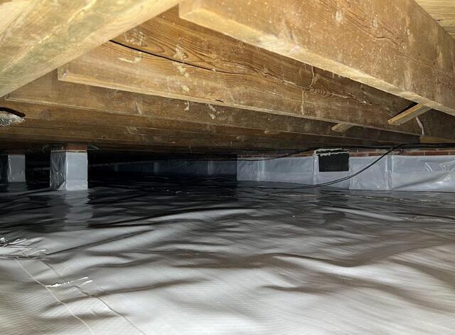 Denham Springs Crawl Space After 1