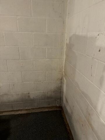 Close up of Water Damage