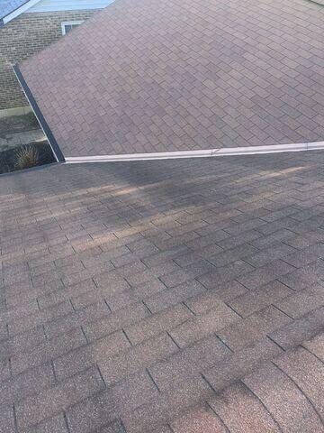 Worn Existing Roof
