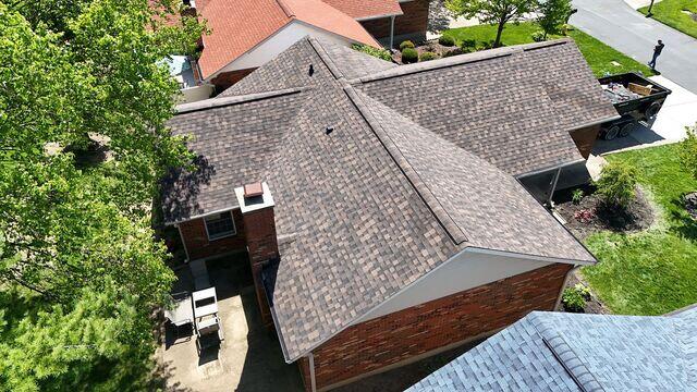 Close Up of New Roof