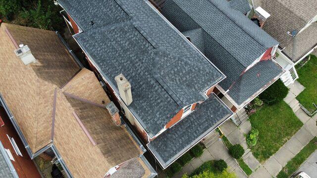 Aerial View of New Roof
