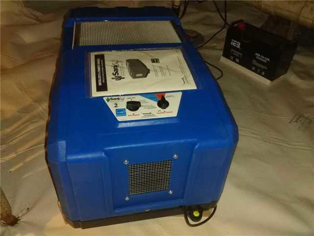 The SaniDry Dehumidifier Improves Air Quality