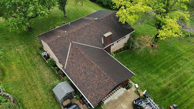 Existing Roof Discoloration