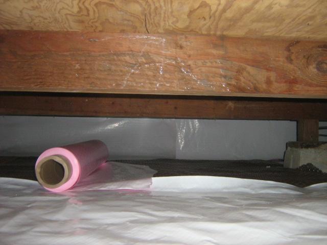 <p>Crawl Space in Santa Barbara being worked out.</p>