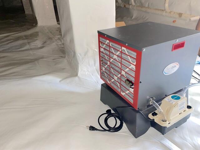 Crawl Space Dehumidification