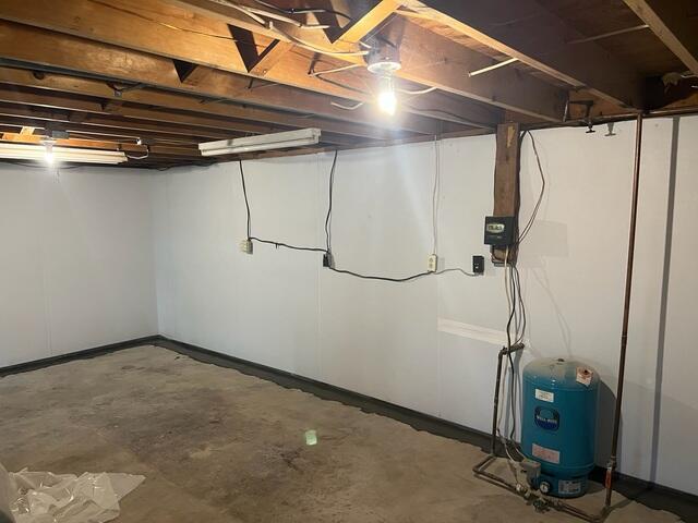 Pre-Finishing Basement Panels