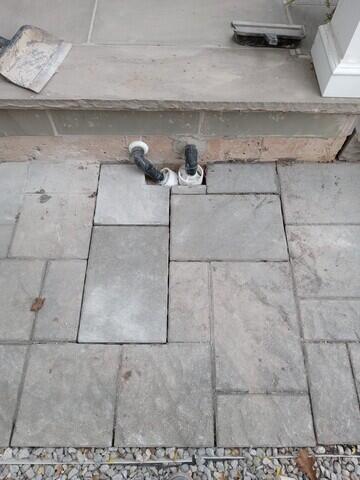Flagstone put back