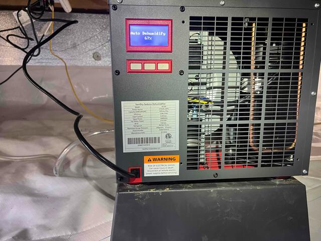 Crawl Space Dehumidification