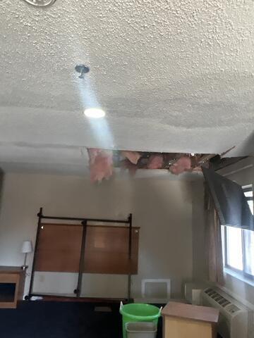 Water Damage Came from Above