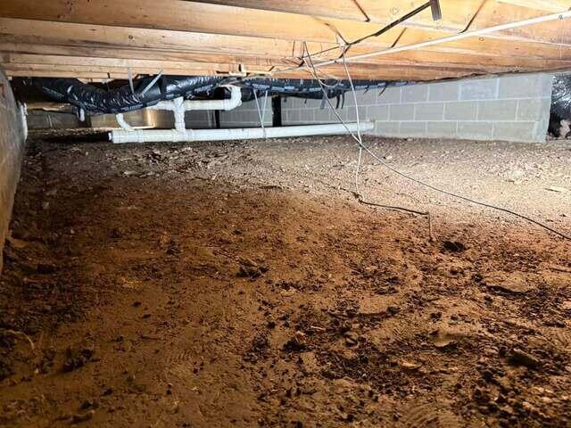 Regraded Dirt Floor
