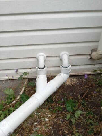 Dual discharge