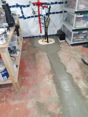 Floor restored