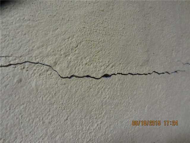 <p>This Fairfeld basement had unsightly cracks in the basement. They aren't just ugly, they mean that there is a foundation problem.</p>