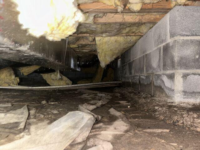 More Debris and Falling Insulation