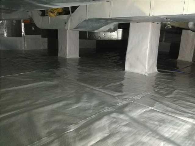 CleanSpace Vapor Barrier Transforms Crawl Spaces