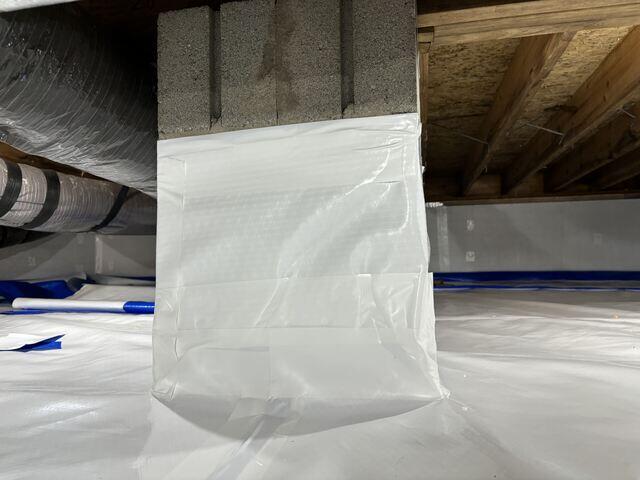 Wrapped Piers