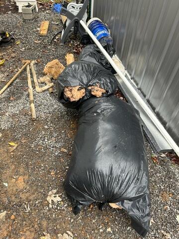 Cleaning the Crawl Space