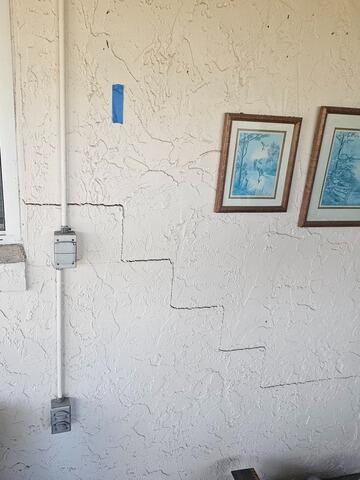 Stair-step Wall Cracks