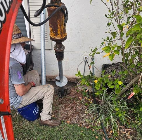 Installing Helical Piers
