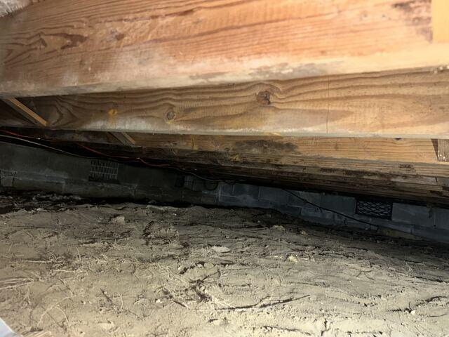 Cleaned out Crawl Space