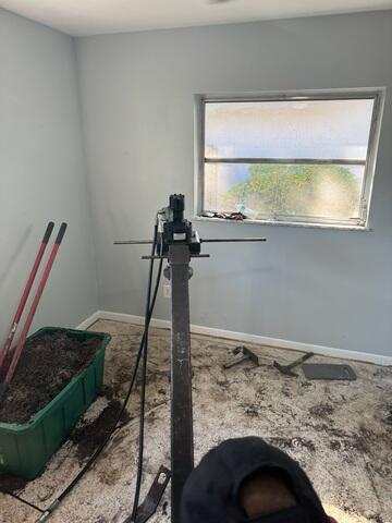 Interior Helical Pier Installation