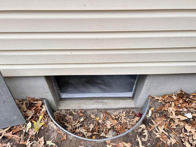 Entrance to Crawl Space