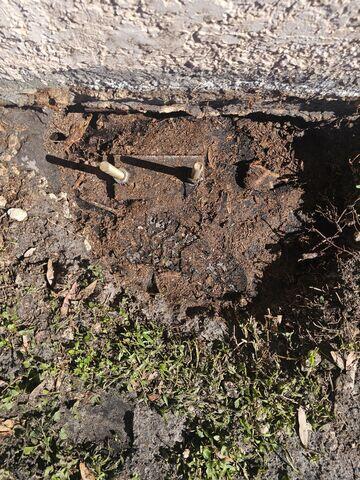 Concealing Helical Piers