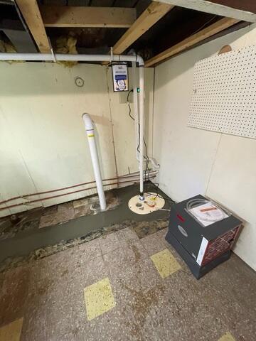 TripleSafe Sump Pump and SaniDry Installed