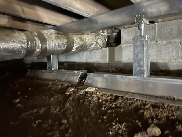 Stronger Crawl Space Support