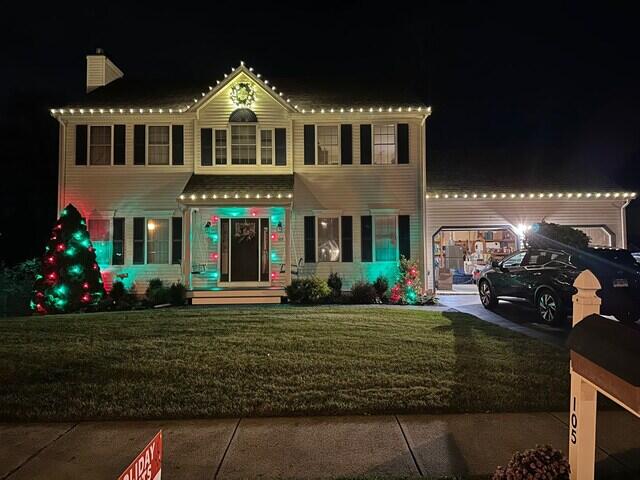 Holiday Lights in Milford, CT