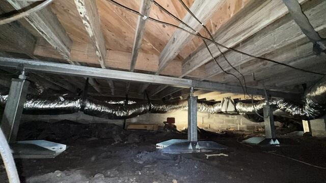 Permanent Crawl Space Stabilization