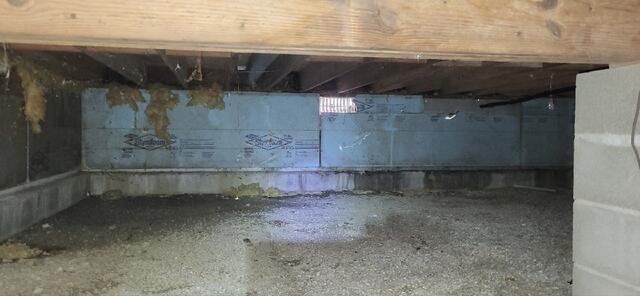Wet Crawl Space