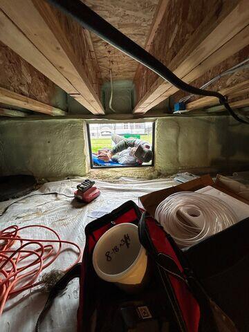 Crawl Space in Berlin, MD