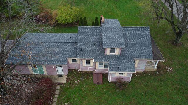 New Roof Aerial View