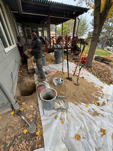 Push Pier Installation