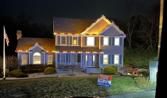 Holiday Lights in Seymour, CT