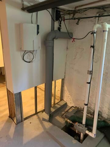 Before Sump Pump Installtion