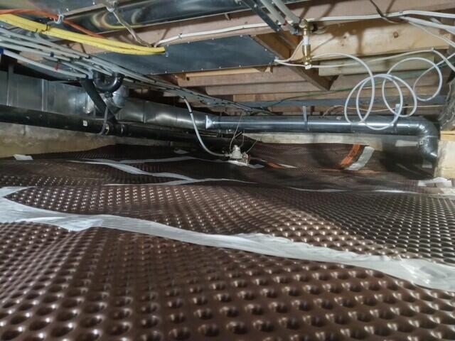 Drainage matting