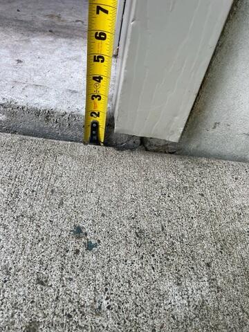 Almost a Two Inch Difference