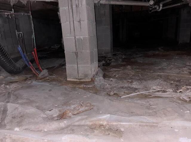 Jackson Crawl Space - Before 2