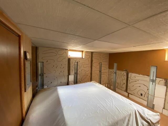 GeoLock™ Wall Anchors in Basement Bedroom - After Installation