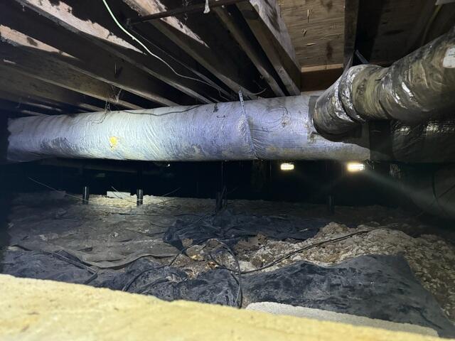 Old Vapor Barrier